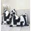 Housse de coussin graphique en chenille-114348092-114348095