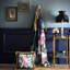 Laurence Llewelyn-Bowen Bouquet List Throw Blue