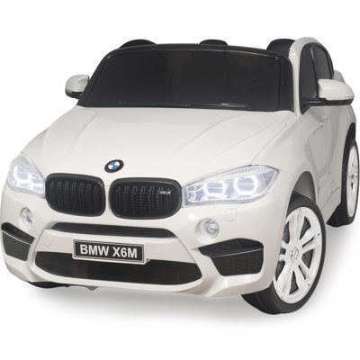 2 Seater Americas Toys Project Large Ride On Car for 2 Kids with Leather Seat