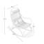 Chaise berçante en métal