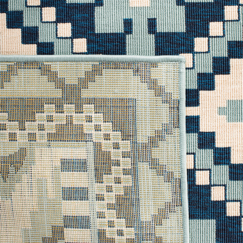 Tapis d'intérieur / extérieur Northpoint Veranda Performance Southwestern, Rectangle 2 pi 7 po x 5 pi