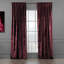Blackout Thermal with Liner Extra Long & Extra Wide Shiny Velvet Decorative Curtain Panel-83540007-83540032