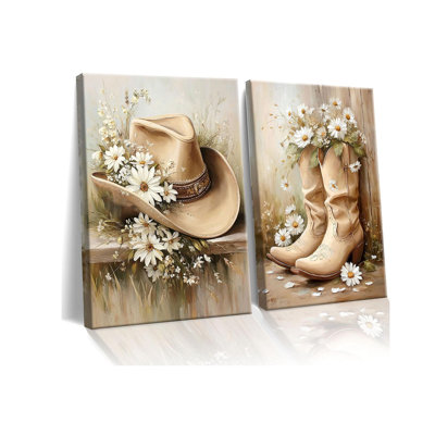 2 Piece Wrapped Canvas Print