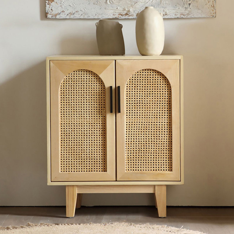 Buffets modernes en rotin simple tissé