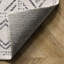 Tapis gris clair / ivoire Mia Medallion-1091969357