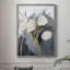 Reproduction encadrée FLORAL Series DCLxxIV - bois massif-360143097