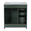 Ensemble de meuble-lavabo 30 po avec lavabo en céramique, armoire de rangement en bois massif, ensemble de meuble-lavabo autoportant avec 3 tiroirs et portes à fermeture douce-898958960