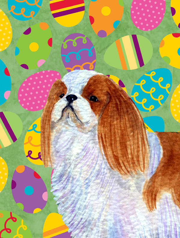 Drapeau de jardin Atara, Épagneul cavalier King Charles