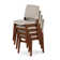 Transformer Chairs - Pewter&Americanwalnut(2Chairs/Box)