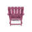 Amalfi Folding HDPE Outdoor Adirondack Chair-1790042048