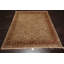 Tapis oriental oriental en laine nouée à la main 250 KPSI Agra de 7 pi 8 po x 9 pi 10 po beige / gris / rouille