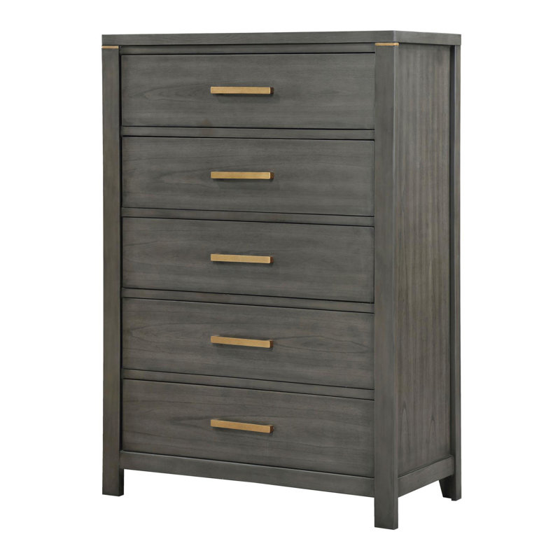 Commode 5 tiroirs Minela