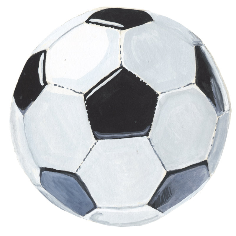 Sporting VI, H 36 po x l 36 po x P 1,25 po