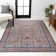 Kemer All-Over Persian Machine-Washable Beige/Red/Blue Rug