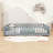 Queen Floor Bed With Safety Guardrails-2120676067