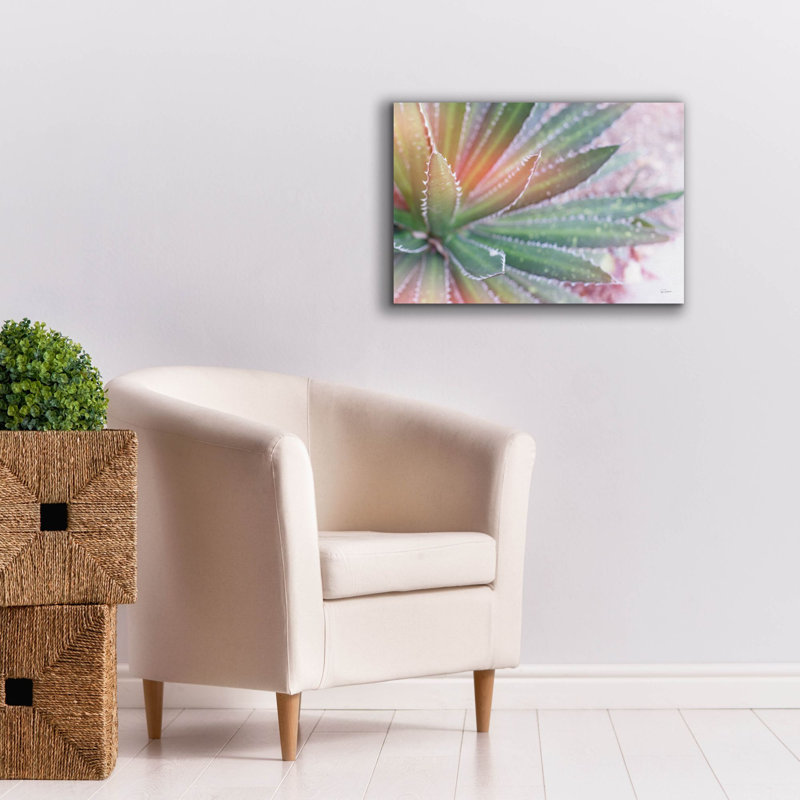 «Dream Desert 1» par Sue Schlabach, art mural sur toile, 26 po x 18 po, H 18 po x l 26 po x P 0,75 po