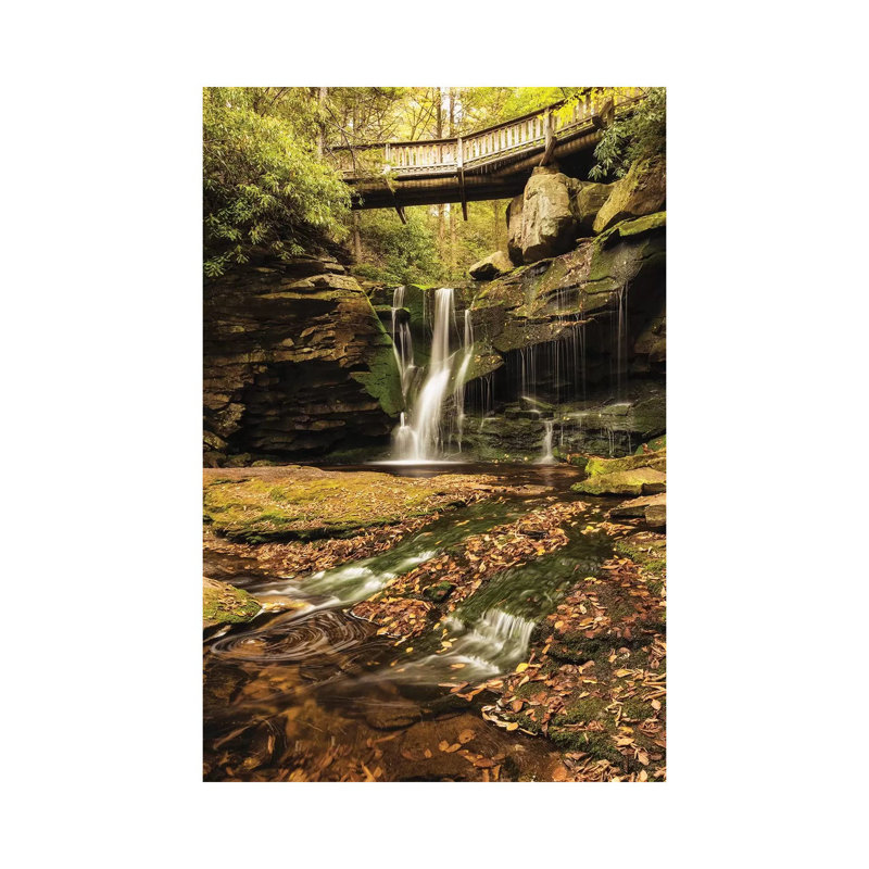 Under The Bridge II by Andy Amos - Wrapped Canvas Print, 20.32 cm H x 30.48 cm W