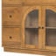 Armoire avec rangement pour l'entrée du salon et de la salle à manger, grande taille, 2 portes et 7 tiroirs, naturel-361891041