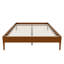 Structure de lit plateforme en bois de bambou sec massif de 15 pouces de hauteur-683872905-683872909