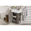 Meuble-lavabo 21,6 po avec lavabo en céramique
