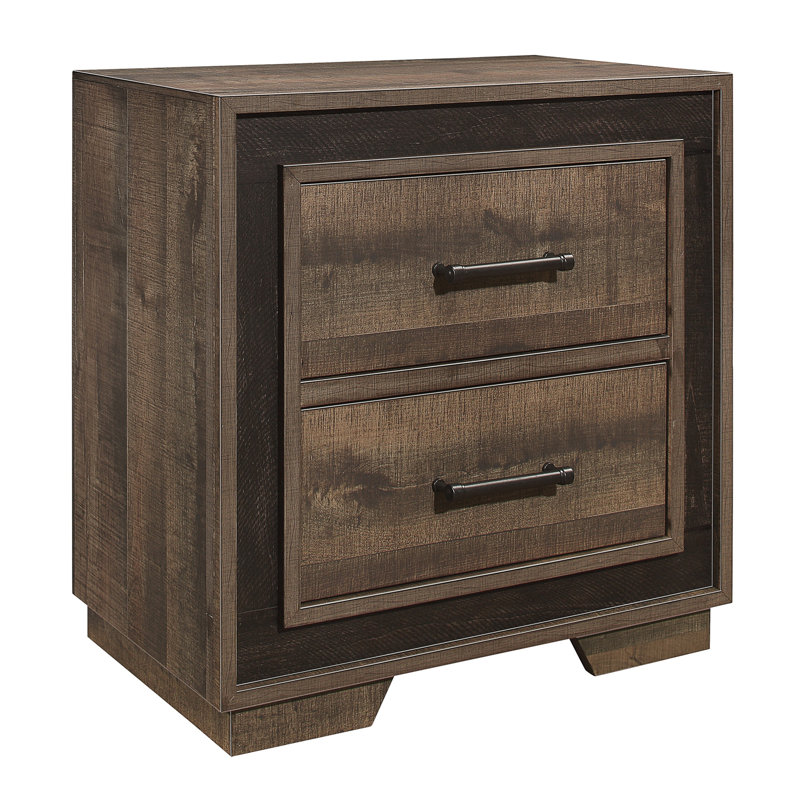 Table de chevet 2 tiroirs Dorrie