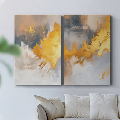 ABSTRACT Series CDXXXIX-Premium Gallery Wrapped Canvas -Ready to Hang
