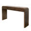 Console à 3 tiroirs courbée, canapé d'entrée avec poignées dorées, table d'appoint pour le vestibule du couloir du salon