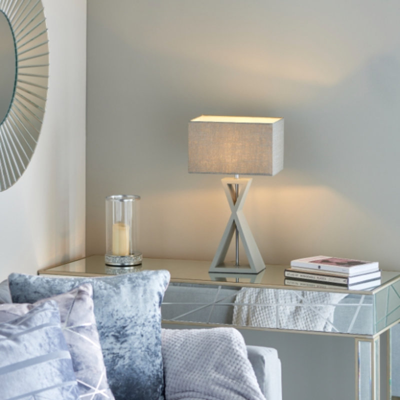 Akhras Wood Table Lamp