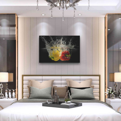 «Pepper Splash» par Epic Portfolio, art mural en métal