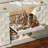 55" Sideboard Buffet Cabinet with Charging Station & LED Light, Coffee Bar Cabinet with Drawers, Pull-Out Shelf & Door Rack, Modern Storage Cabinet for Kitchen, Dining Room-1055632435