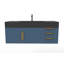 Meuble-lavabo mural simple 48 po avec comptoir à surface solide 48 po-508761565-508816260-435453707