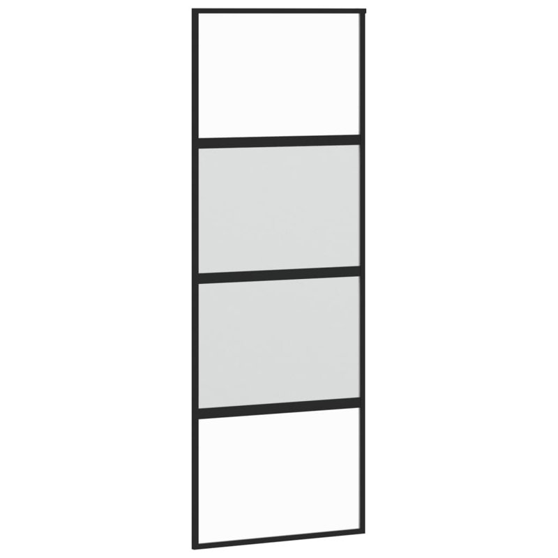 Birgitta Sliding Door, 76cm W x 205cm H, Black