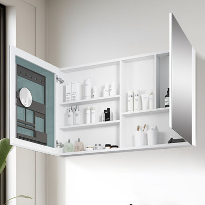 Armoire à pharmacie avec miroir H 48 po x l 30 po Vessa