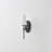 1- Light Frosted White Glass Wall Sconce-443508848