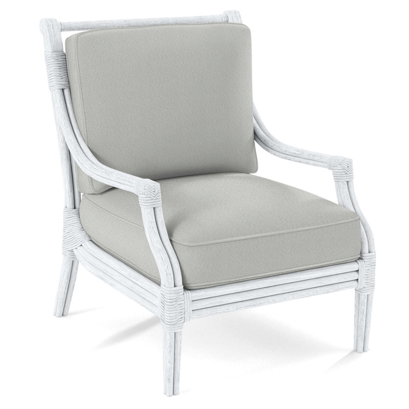 Fauteuil l 32 po Inveron, Blanc givré, Gris de base 0317-83
