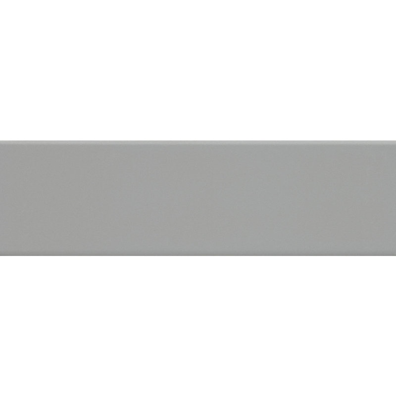 Euphoria™ 3" x 12" Beveled Ceramic Patterned Tile, Silver
