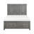 Garretson Bed Frame With 2-Drawer Footboard Storage-114272124-124185552