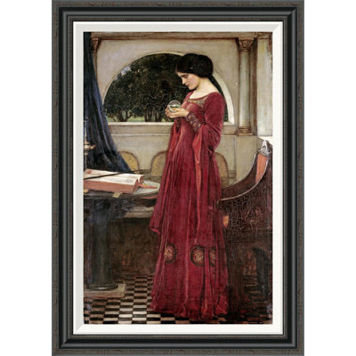 " The Crystal Ball " by John William Waterhouse