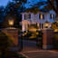 Lanterne de poteau d'extérieur Dusk To Dawn, lampadaire extérieur en verre Water Ripple, base E26, noir