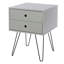 Kiefer 2 Drawer Bedside Table-297378164
