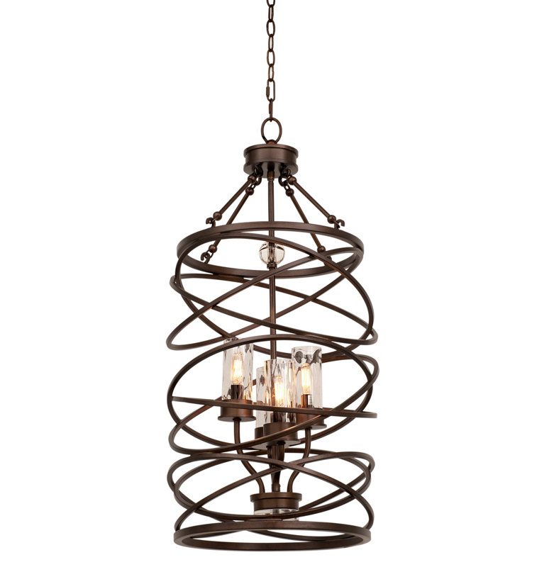 Eternity 4 LT Etruscan Bronze Pendant Kalco