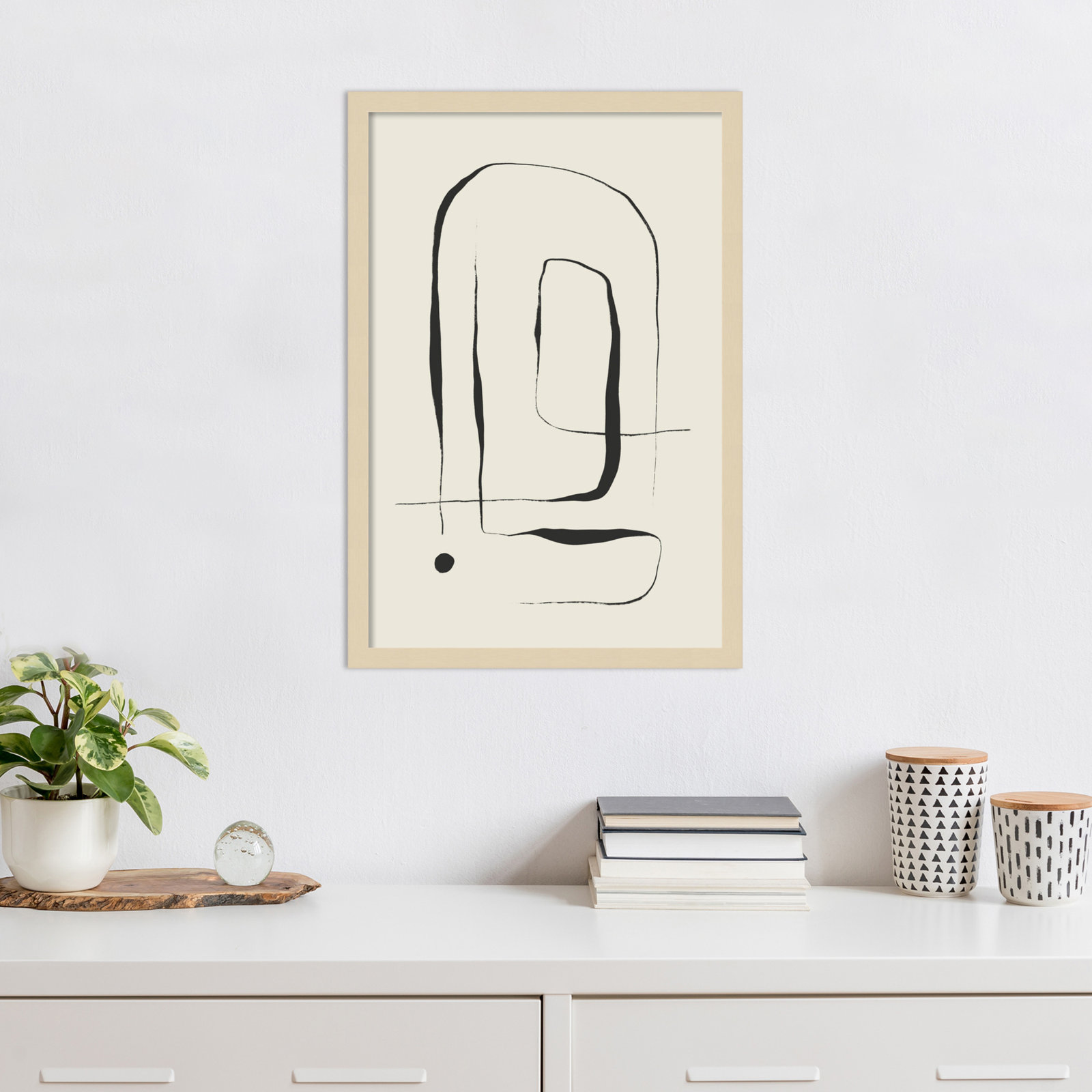 Galya "The Point No. 2" Print by Treechild, Brown, 25" H x 17" W