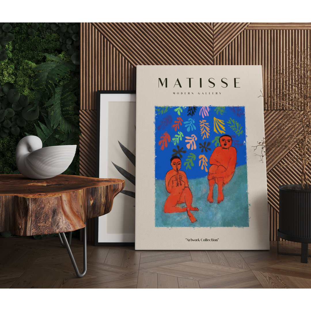 Matisse Modern Gallery  - Meermenschen Als Leinwandbild Art_0960