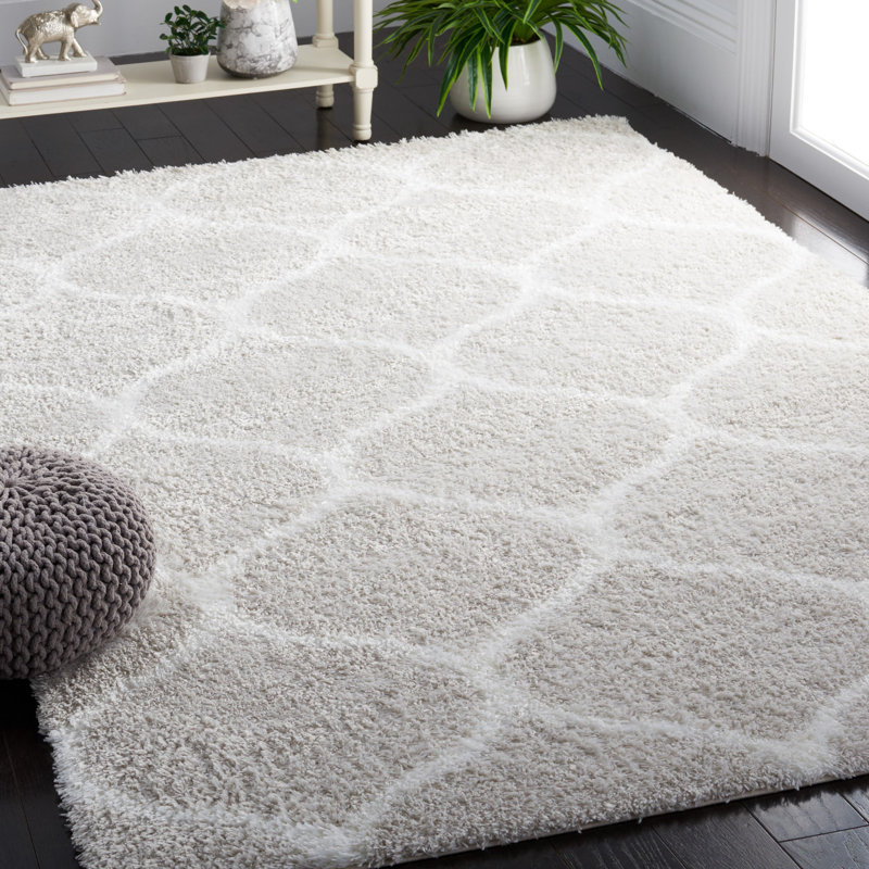 Eversyn Tahoe Shag Performance Geometric Rug, Rectangle 8' x 10'