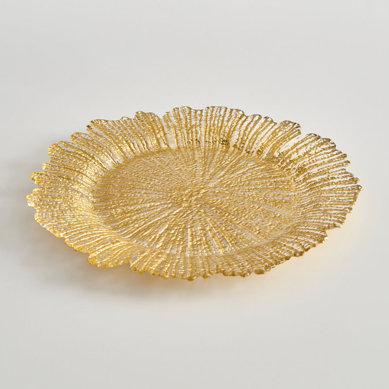 Canora Grey Alans Glass Platter