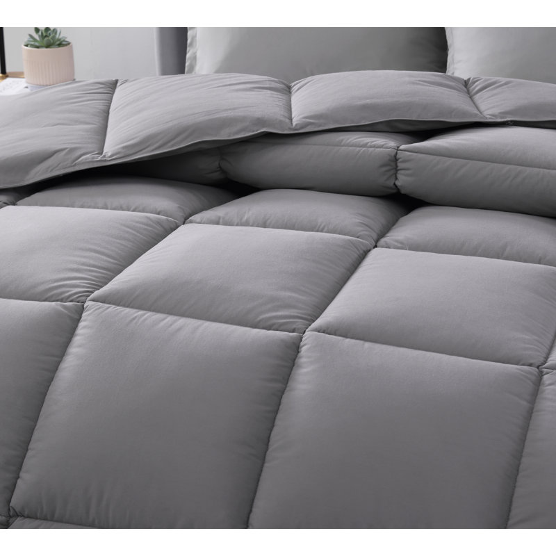 Édredon en duvet synthétique toutes saisons toutes saisons, Lit simple