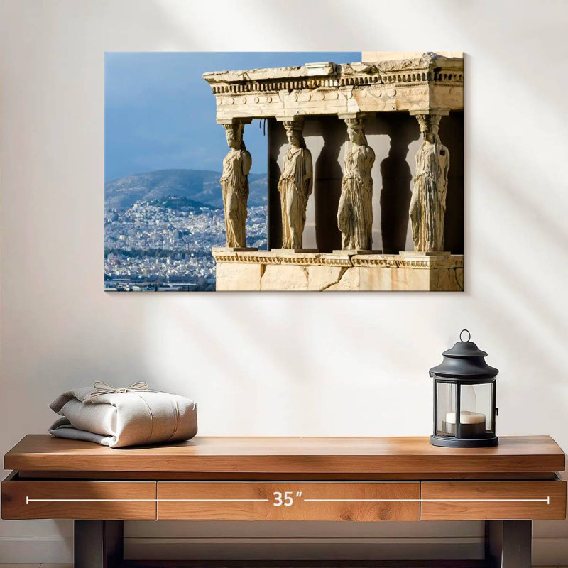 Caryatides Érechthéion, H 16 po x l 24 po