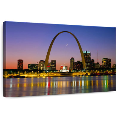 Kavia Gateway Arch At Twilight