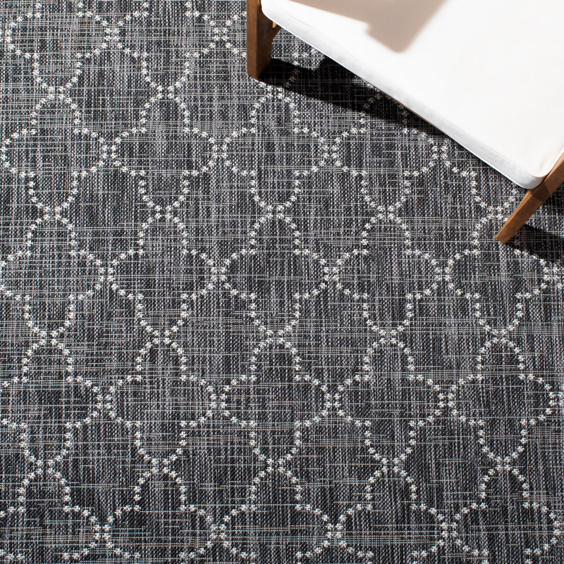 Blanchester Performance Geometric Indoor/Outdoor Area Rug, Runner 2'2" x 9'