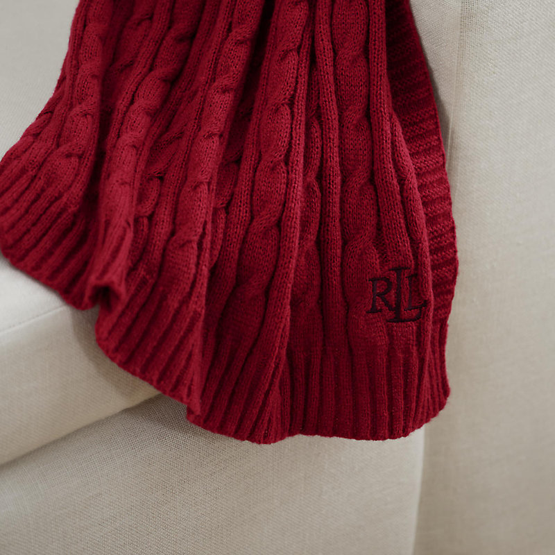 Jeté Jamie rouge, Rouge
